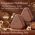 thumbnail image 2 of Polygonum Shampoo Bar – 120g – Hair Darkening, Scalp Nourishing, Natural – For Gray Hair – 1pc, 2 of 7