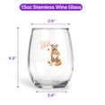 thumbnail image 5 of Welcome Fall Pitbull Cozy Autumn Field Pumpkins Golden Leaves 15oz Stemless Wine Glass Mug Terrier Dog Lover Wine Glasses Cup - 12013, 5 of 5