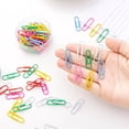 thumbnail image 5 of Ainf Functional Paper Clips Color Binding Pin Student Candy Color Paper Clips Korean Version Of Paper Clips 250pc, 5 of 5