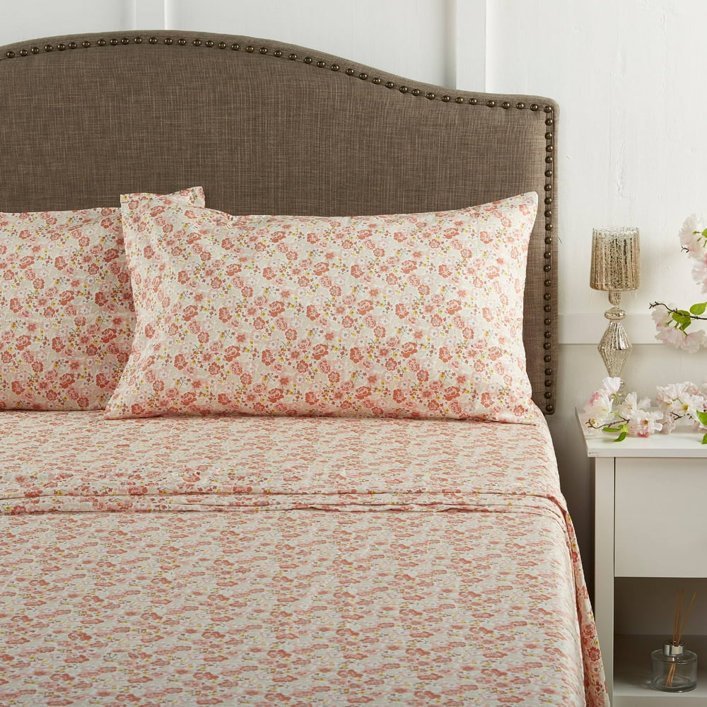 Better Homes & Gardens 100 Cotton Wrinkle Resistant Bedding Sheet Set