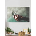 thumbnail image 2 of Butterfly On A Finger 20x30 Canvas -Image by Shutterstock,, 2 of 3