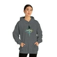 thumbnail image 4 of Dark Blue Cross Hoodie, 4 of 9