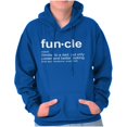 thumbnail image 4 of Funcle Fun Uncle Definition Cool Hoodie Hooded Sweatshirt Men Brisco Brands L, 4 of 6