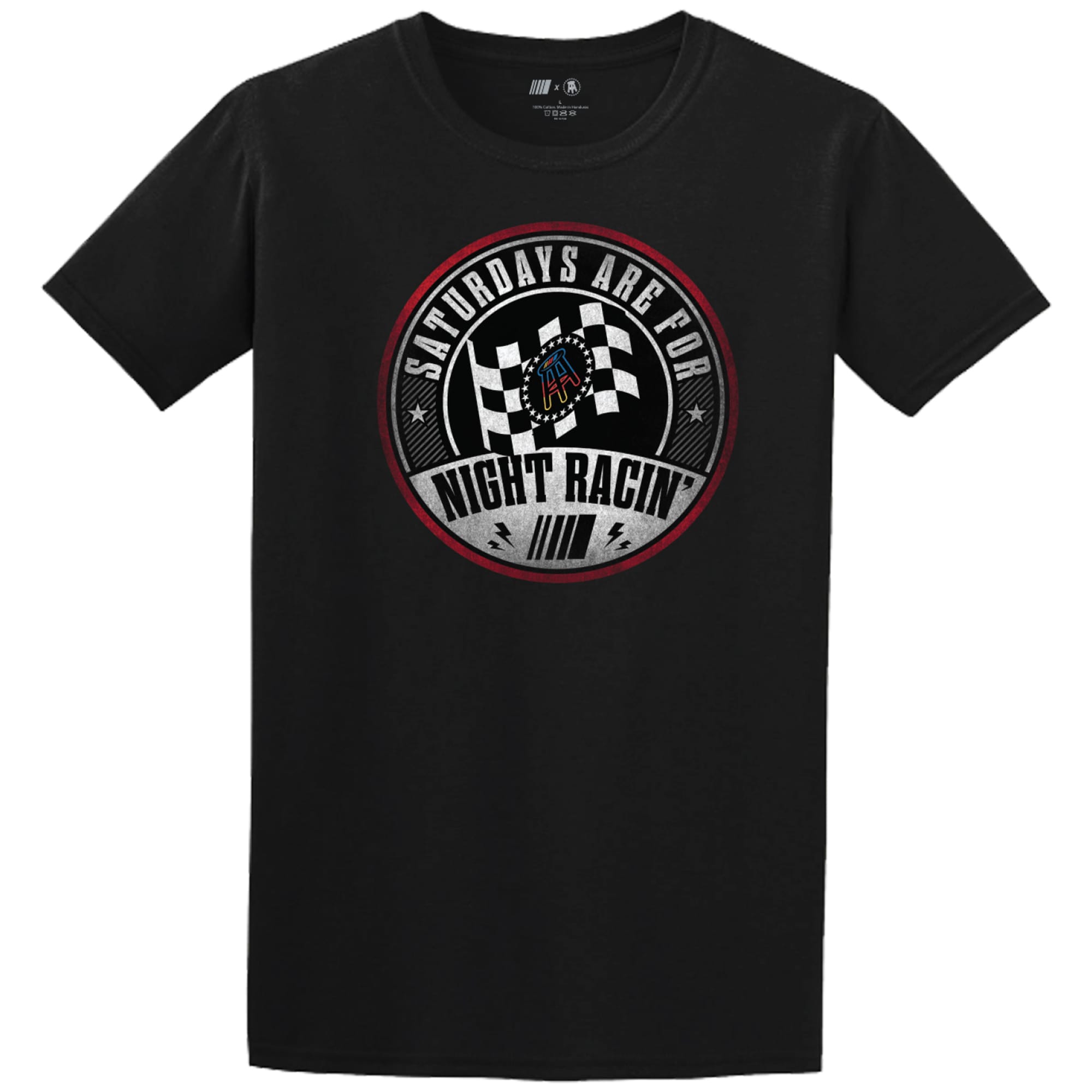 NASCAR Barstool Logo T-Shirt - Black 