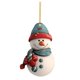 thumbnail image 2 of Colgante Plano De Acrílico Con Un Simpático Muñeco De Nieve Colgante Navideño Con Muñeco De Nieve Colgante Con Árbol De Navidad Último Colgante Para Llavero 2024, 2 of 2