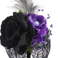 thumbnail image 6 of balikha Artificial Flower Wrist Corsage Bracelet for Anniversary Homecoming Ceremony purple, 6 of 9