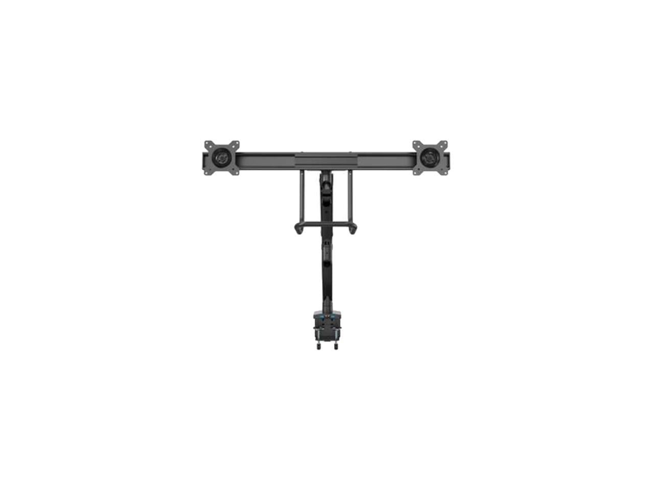 StarTech 17" to 32" Desk Mount Dual-Monitor Arm ARMSLIMDUAL2USB3