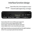 thumbnail image 5 of HDMI-Compatible EARC ARC Audio Extractor 192Khz Converter EARC to RCA Audio Extractor Adapter for DT, 5 of 5