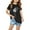 Black, variant on Toddler Boys Girls Summer Cotton T-shirt Fashion Cute Printed Casual Short Sleeve Cotton Tops Shirts Toddler Clothes Black