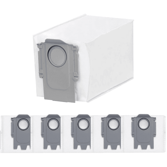 6 Pack Dust Bag for Roborock QV 35S/35A/S8 MaxV/QX Revo Ultra Vacuum Cleaner