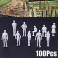 thumbnail image 4 of Sufanic 1:75 Scale OO Gauge 00 Model Railway Unpainted Figures People -Pack of 100, 4 of 8