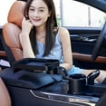 thumbnail image 2 of Wweixi Car Cup Holder Rotating Vehicle Water Bottle Food Tray Organizer Expander S, 2 of 6