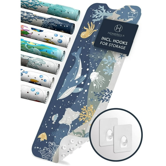 Alfombra de bañera Homerella Baby antimoho, antideslizante, 40 x 40 cm