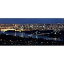 Trademark Fine Art "Vancouver" Canvas Art by Pierre Leclerc