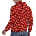 thumbnail image 3 of Hoodies for Men - Red Skulls 1 Long Sleeve Comfrt Men'S Fashion Hoodies & Sweatshirts, Sweatshirts for Men Hoodies Pullover Clothing Clothes with Pouch, 3 of 7