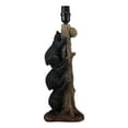 thumbnail image 5 of Ebros Rustic Climbing 3 Stacked Black Bear Cubs Getting Honey Table Lamp W/Shade, 5 of 9
