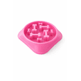 thumbnail image 3 of Plato De Perro Chico para Comida Lenta, Comedero, Interactivo, Slow Feeder, Hecho en México - Color Rosa., 3 of 3