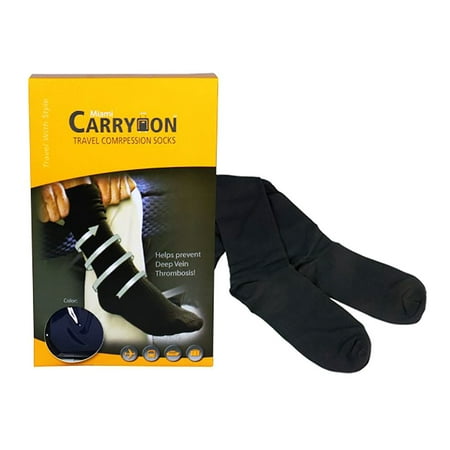 Miami Carry On Unisex Adult DVT Flight Socks One Size US