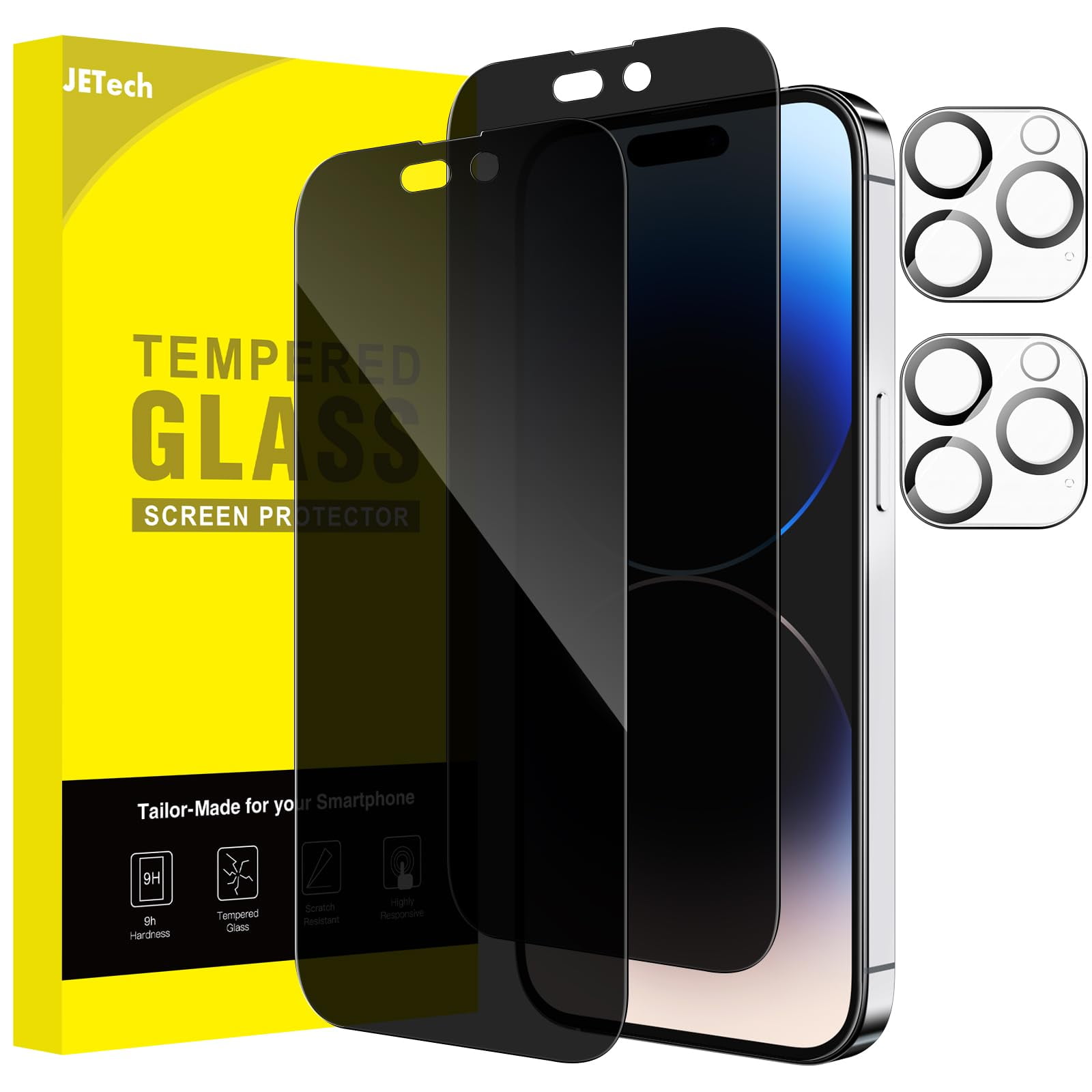 ESR 3 Pack For IPhone 16 Pro Max Privacy Screen Protector Anti-spy - View #14