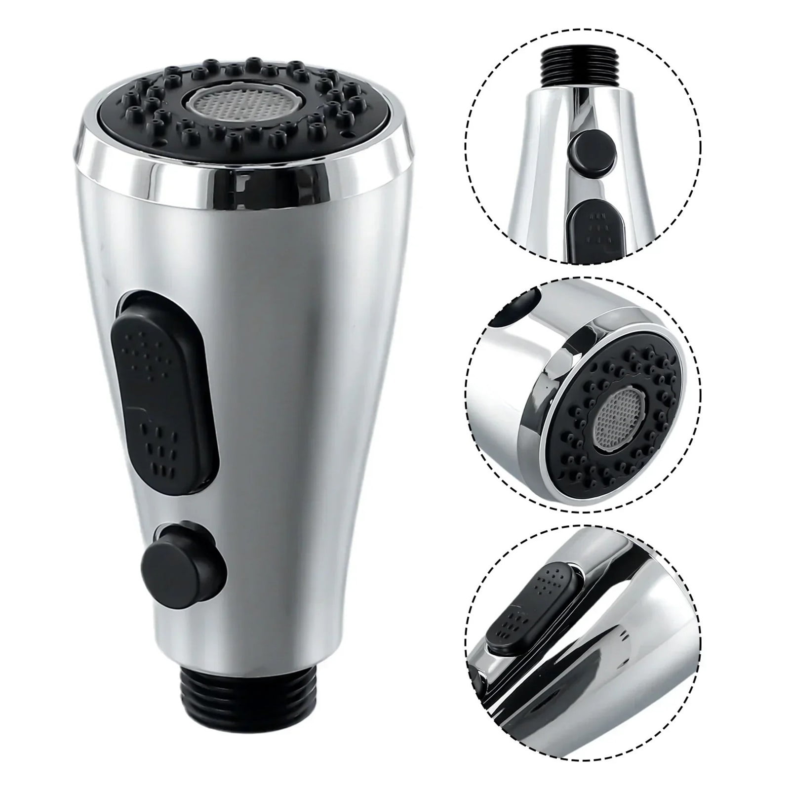 Kitchen Faucet Aerator Extender Pull Out Spray Head Replacement Sprayer Universal ,Tankless Design