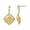 thumbnail image 1 of 14K Yellow Gold Dangle Post Earrings, 1 of 4