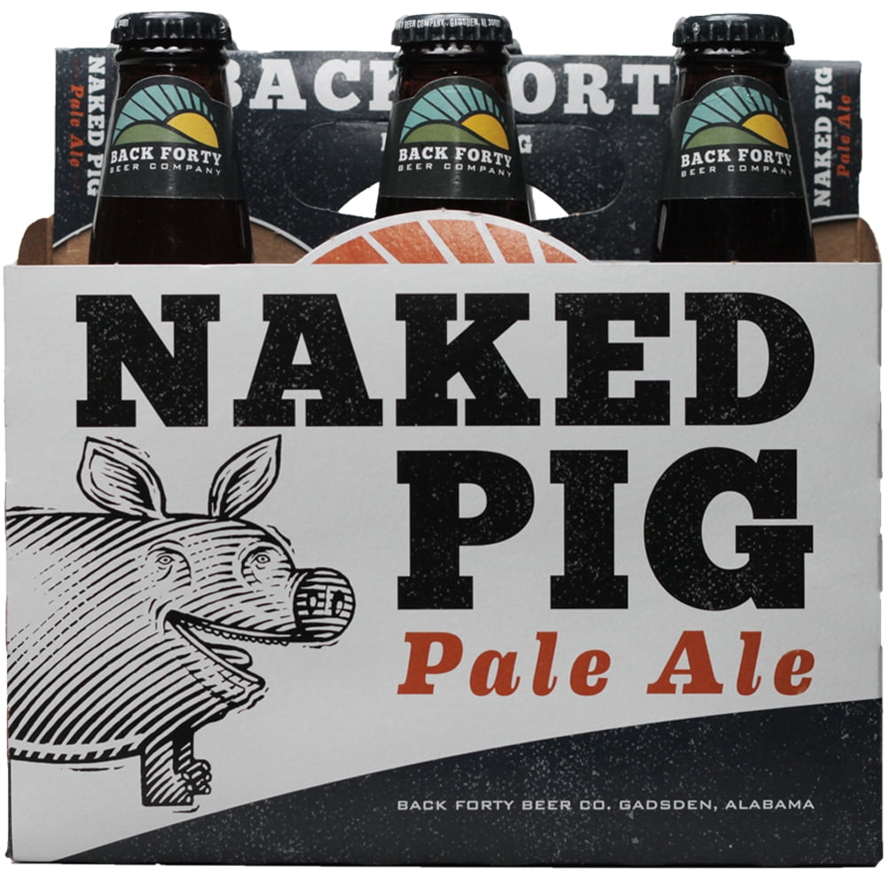 Back Forty Naked Pig Pale Ale Beer 12 Oz / 6 Pack