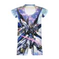 thumbnail image 6 of Mobile Suit Gundam Baby Boy Girl Short Sleeve Rompers Bodysuit One Piece Jumpsuit Summer Outfit, 6 of 8