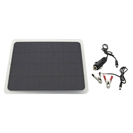 

22W Solar Panel 12 Volt Charger Battery Charger Kit Maintenance Boat Car Rv