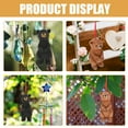 thumbnail image 7 of 2pcs Resin Bear Decor Delicate Bear Figure Adorable Hanging Bear Ornament Garden Supply, 7 of 7
