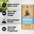 thumbnail image 5 of Dr. Squatch Mens Aluminum Free Deodorant, Natural Deodorant for Men, Coastal Mist, 2.65 Oz, 5 of 18