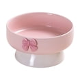 thumbnail image 3 of Pet Bowls Dog Bowls Cat Bowls Ceramic Elevated Neck Friendly Spill Proof Non Slip Easy Clean Food Water Treat Bowl for Cats Small Medium Dogs Indoor by PALIFEUR, 3 of 7