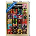 thumbnail image 3 of A Minecraft Movie - Grid Wall Poster, 14.725" x 22.375" Framed, 3 of 5