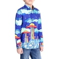 thumbnail image 1 of Prince woven shirt Space print, 1 of 4