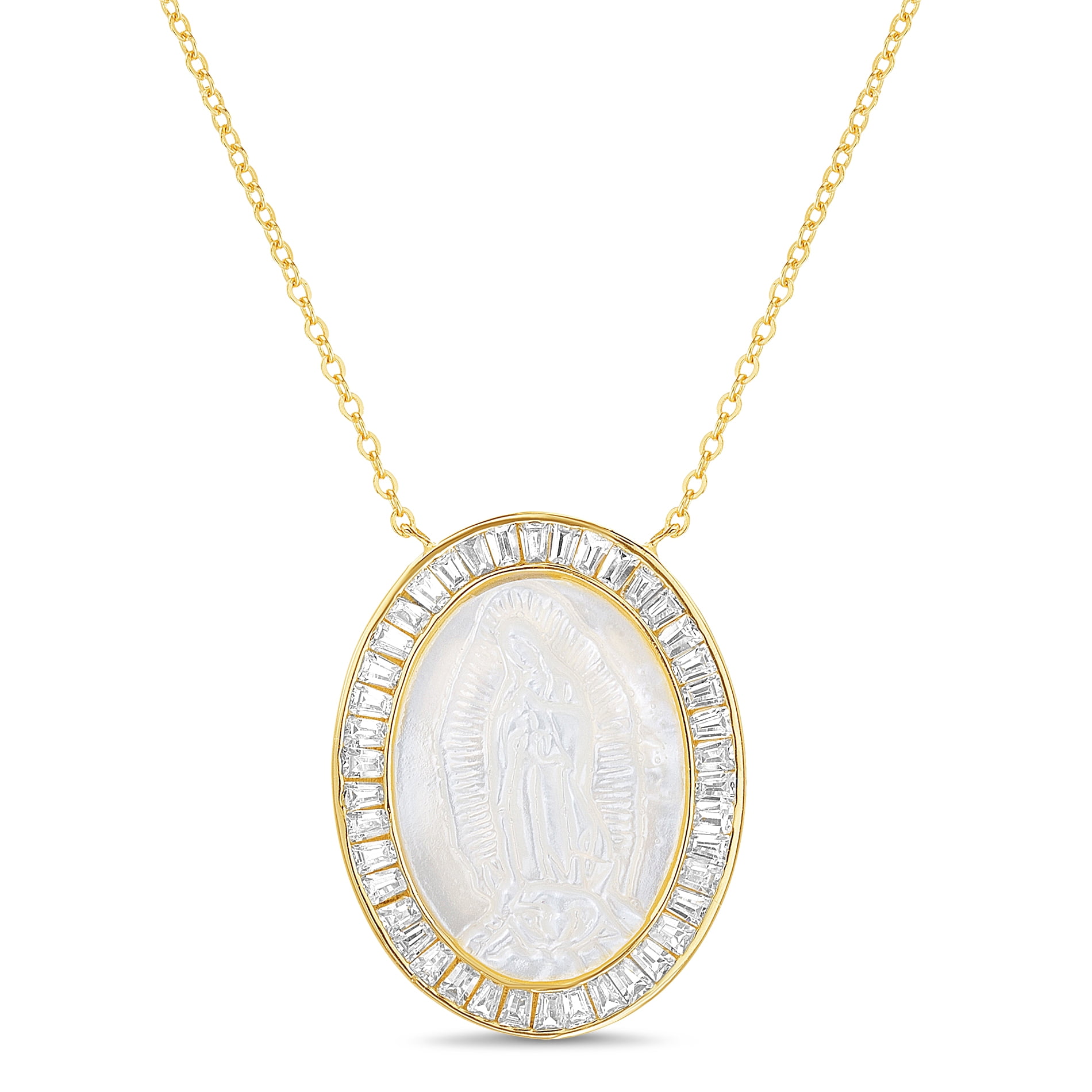 Yellow Gold Plated Sterling Silver 