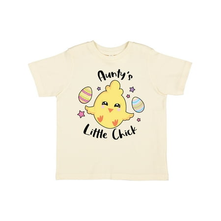 

Inktastic Happy Easter Aunty s Little Chick Gift Toddler Toddler Girl T-Shirt