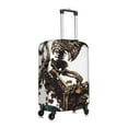 thumbnail image 3 of Balery Luggage Cover Skeleton Dance with Mushrooms Print Suitcase Covers for Luggage Elastic Washable Suitcase Protector Fits 18-32 Inch Luggage-Small, 3 of 9