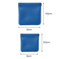 thumbnail image 4 of CSChome Storage Bag For Travel Lightweight Fake Leather Makeup Pouch Stylish Portable Storage for Home Travel, 4 of 6