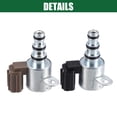 thumbnail image 5 of Unique Bargains Transmission Shift Control Solenoid for Honda Accord 1998-2007 Plastic Metal 28400-P6H-013 Black 2 Pcs, 5 of 7