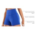 thumbnail image 4 of Shorts CRZ YOGA Sensación Desnuda 3" Cintura Alta Azul Talle L, 4 of 5