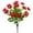 Red#01, variant on CoreLiving Artificial Sunflower Bouquet UV Resistant Silk Flowers for Cemetery Grave Decor and Home Table Centerpiece Arrangements 1 Pack