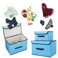 thumbnail image 3 of Boîte de Rangement Pliable Vêtements Divers Boîte de Rangement Portable avec Couvercle Boîte de Rangement Pliable, 3 of 6