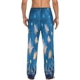 thumbnail image 3 of Magical Glowing Butterflies Men's Pajama Pants Lightweight Sleepwear Bottom Lounge Pants, 3 of 6