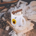 thumbnail image 5 of 3dRose, Sleepy smiling face - funny yellow snoring lazy cartoon - sleeping sleeper nap napping snore, 15oz Mug, 5 of 7