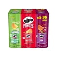 thumbnail image 1 of Pringles Grab & Go Potato Crisps, Variety, 36 Count-12 each of Original, Sour Cream & Onion, and BBQ flavours, 1 of 5
