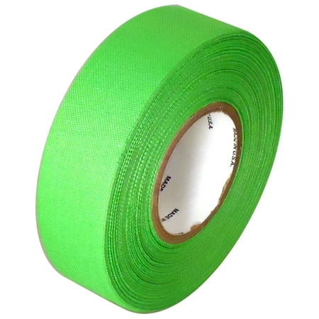 Fluorescent Green Cloth Hockey Stick Tape 1 inch x 20