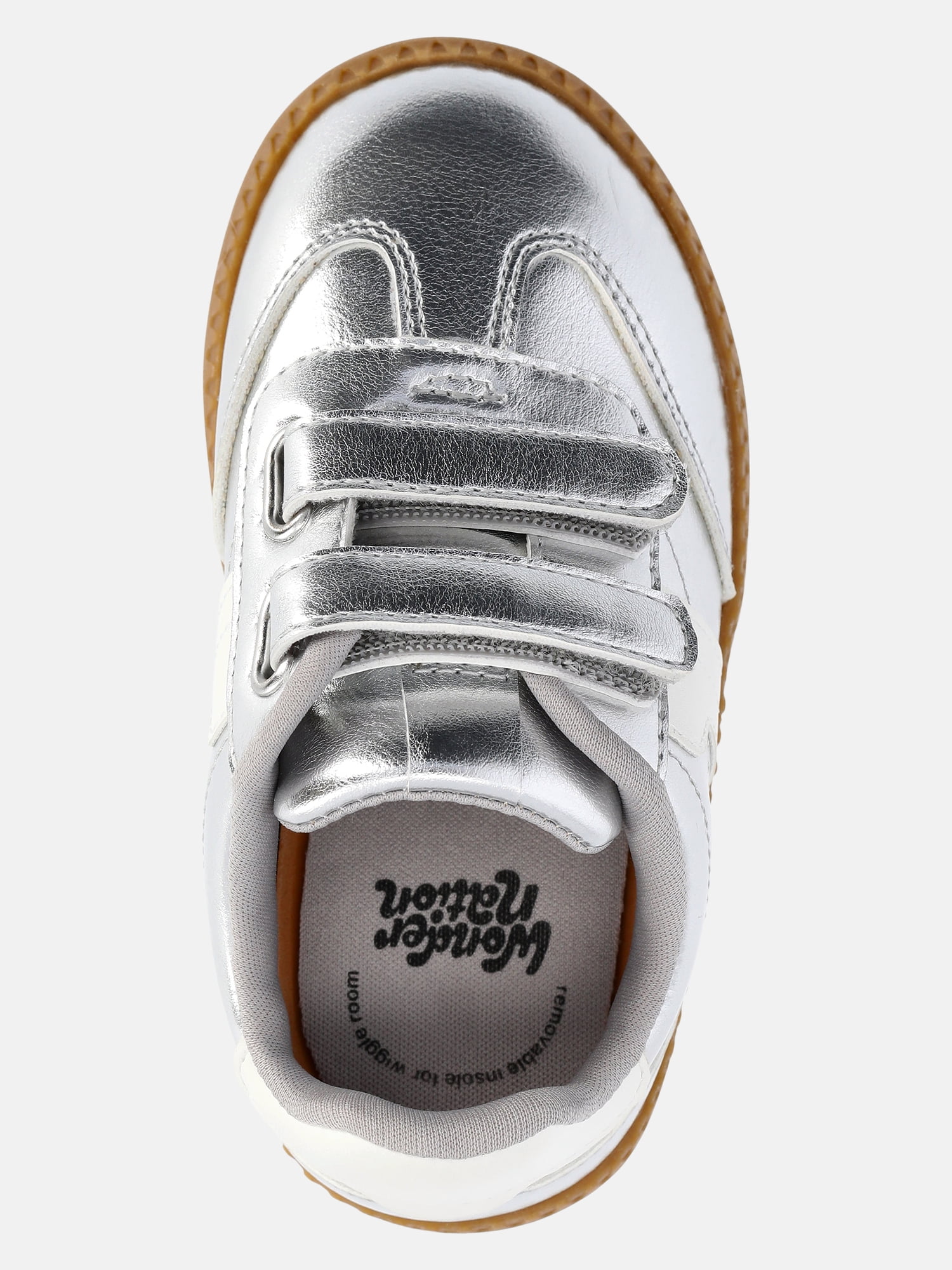 Wonder Nation Baby Girls Casual Soccer Sneakers