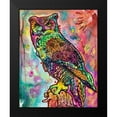 thumbnail image 2 of Dean Russo Collection 20x24 Black Modern Framed Museum Art Print Titled - Wise Owl, 2 of 5