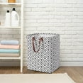thumbnail image 3 of XGFHYJEH Folding Hanging Laundry Basket, Collapsible Dirty Clothes Storage Basket, Large Clothes Hamper for Baby Kids Nursery, Foldable Laundry Bag, Decorative Storage Container, 3 of 5
