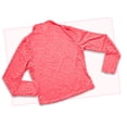 thumbnail image 2 of Blusa de encaje de manga larga Naranja neon Mediana, 2 of 2