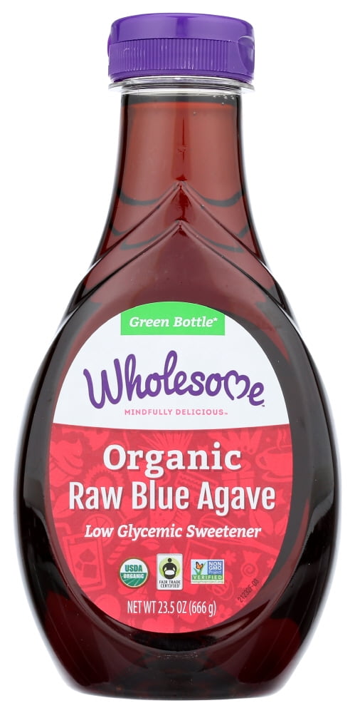 Wholesome Organic Fair Trade Raw Blue Agave, 23.5 oz